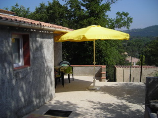 La terrasse du studio